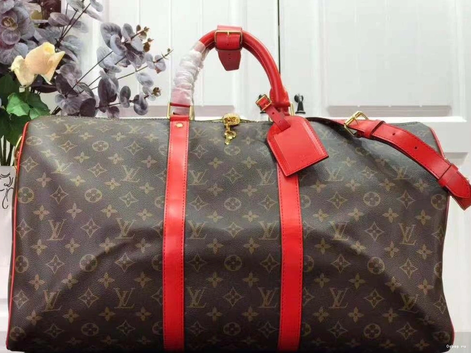 50 BANDOULIÈRE LOUIS VUITTON KEEPALL 0816